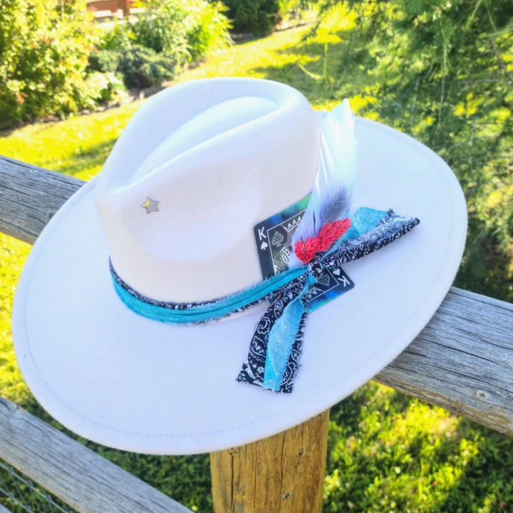 The King Of Spades Felt Hat